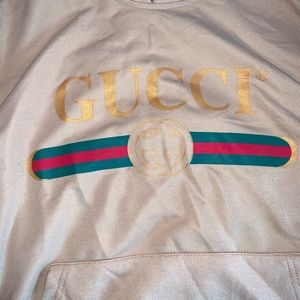 Cream Gucci Hoodie